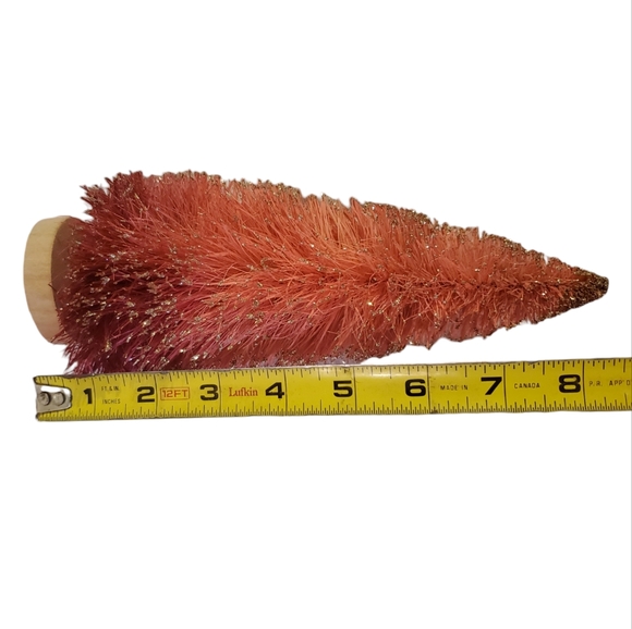 Vintage pink ombre bottle brush trees - Picture 4 of 11